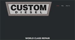 Desktop Screenshot of customdieselperformance.com
