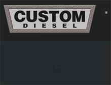 Tablet Screenshot of customdieselperformance.com